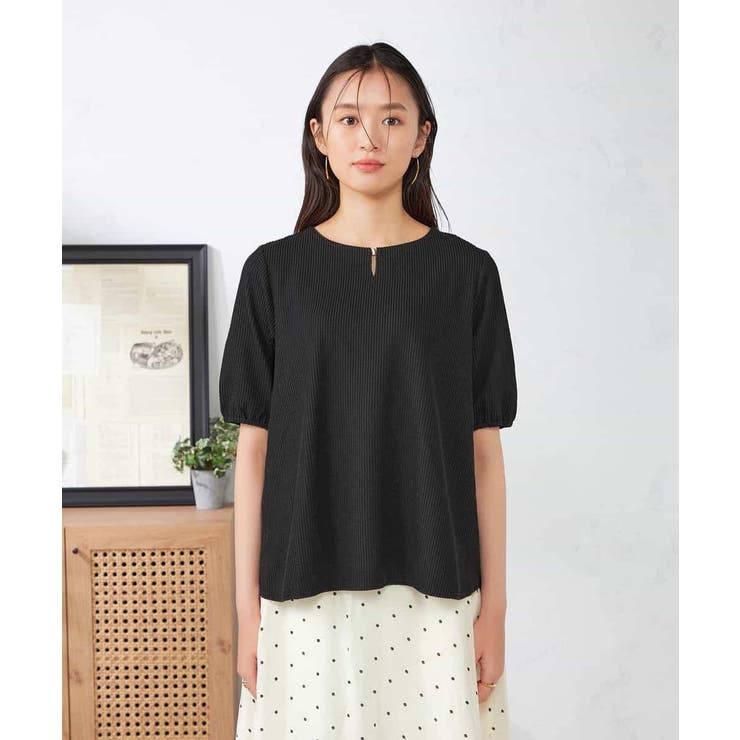 チャームネックサッカートップス | a.v.v【WOMEN】 | 詳細画像19 