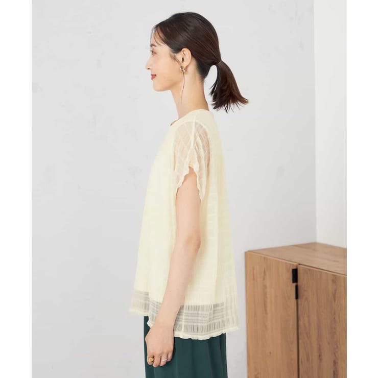 マジョリカプリーツトップス | a.v.v【WOMEN】 | 詳細画像15 