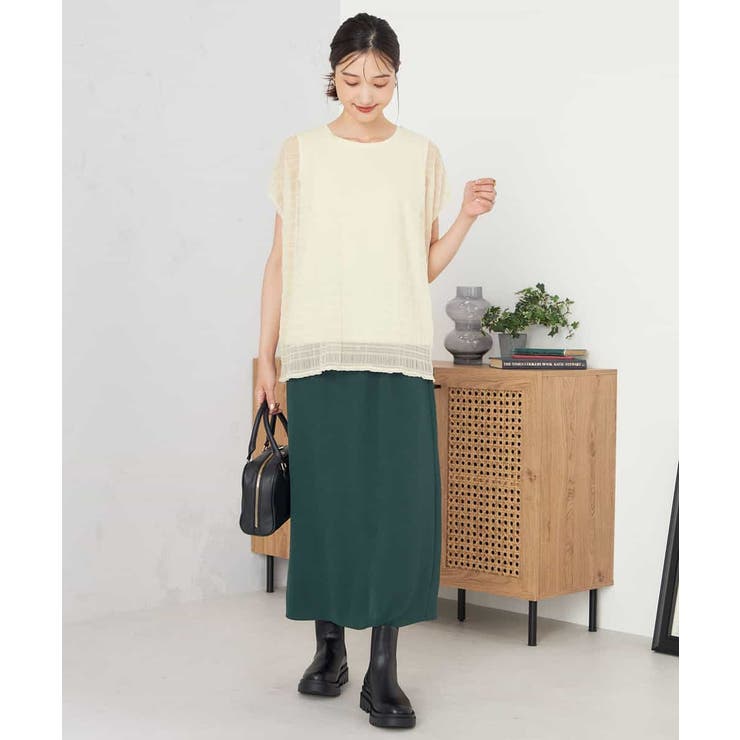 マジョリカプリーツトップス | a.v.v【WOMEN】 | 詳細画像4 