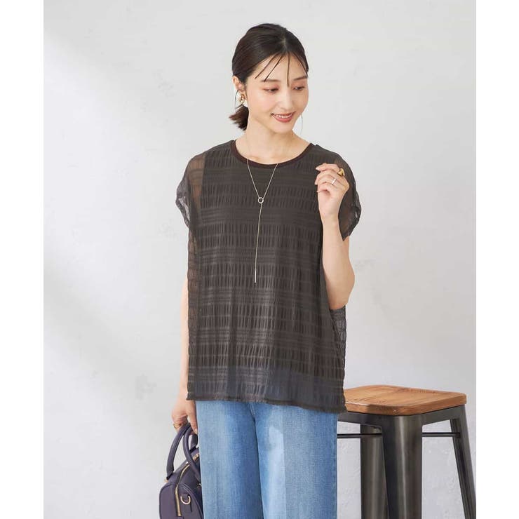 マジョリカプリーツトップス | a.v.v【WOMEN】 | 詳細画像7 