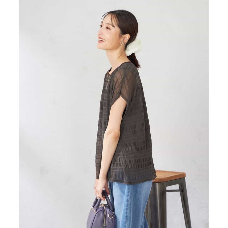 マジョリカプリーツトップス | a.v.v【WOMEN】 | 詳細画像8 