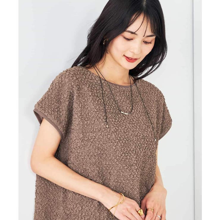 ぽこぽこクロップドトップス | a.v.v【WOMEN】 | 詳細画像12 