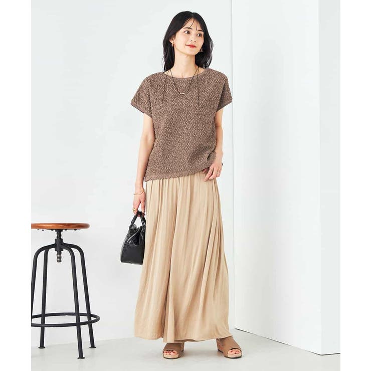 ぽこぽこクロップドトップス | a.v.v【WOMEN】 | 詳細画像14 