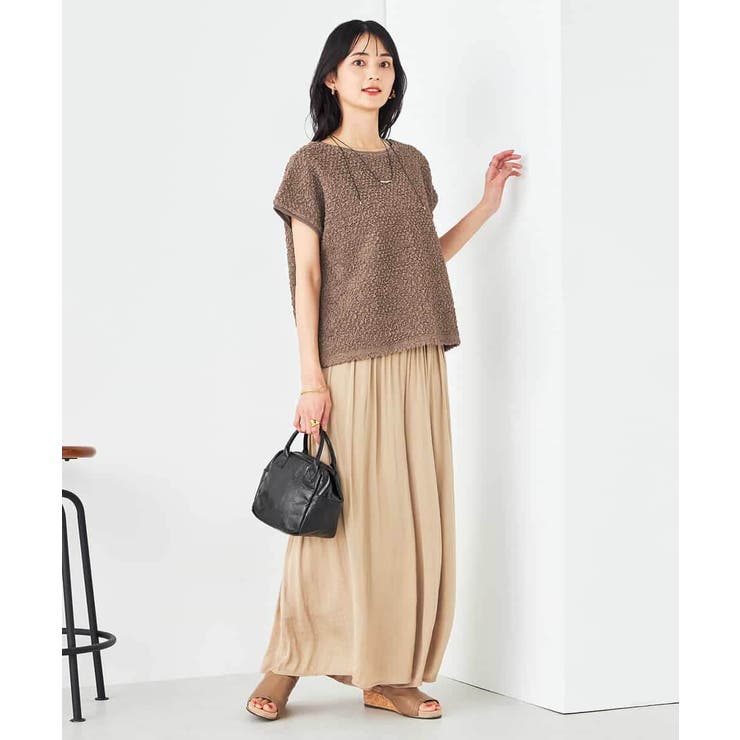 ぽこぽこクロップドトップス | a.v.v【WOMEN】 | 詳細画像15 