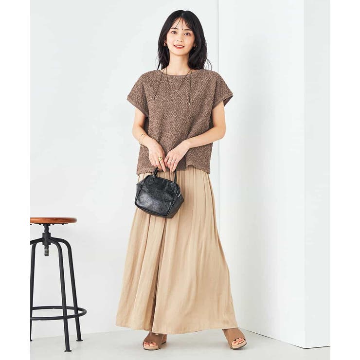 ぽこぽこクロップドトップス | a.v.v【WOMEN】 | 詳細画像18 