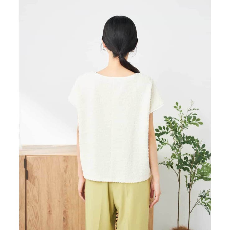 ぽこぽこクロップドトップス | a.v.v【WOMEN】 | 詳細画像26 