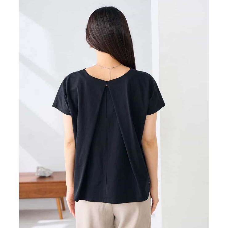 バックタックエンボスロゴＴシャツ | a.v.v【WOMEN】 | 詳細画像22 