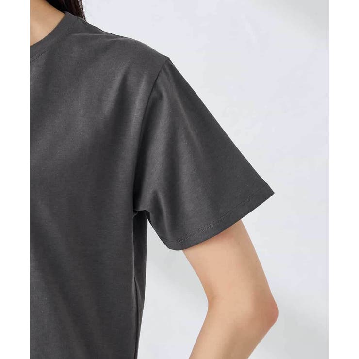 【接触冷感/UVカット/コットン100%】コンパクトロゴTシャツ | a.v.v【WOMEN】 | 詳細画像27 