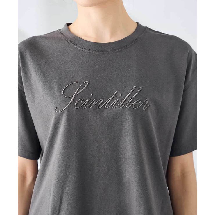 【接触冷感/UVカット/コットン100%】ロゴゆるTシャツ | a.v.v【WOMEN】 | 詳細画像32 