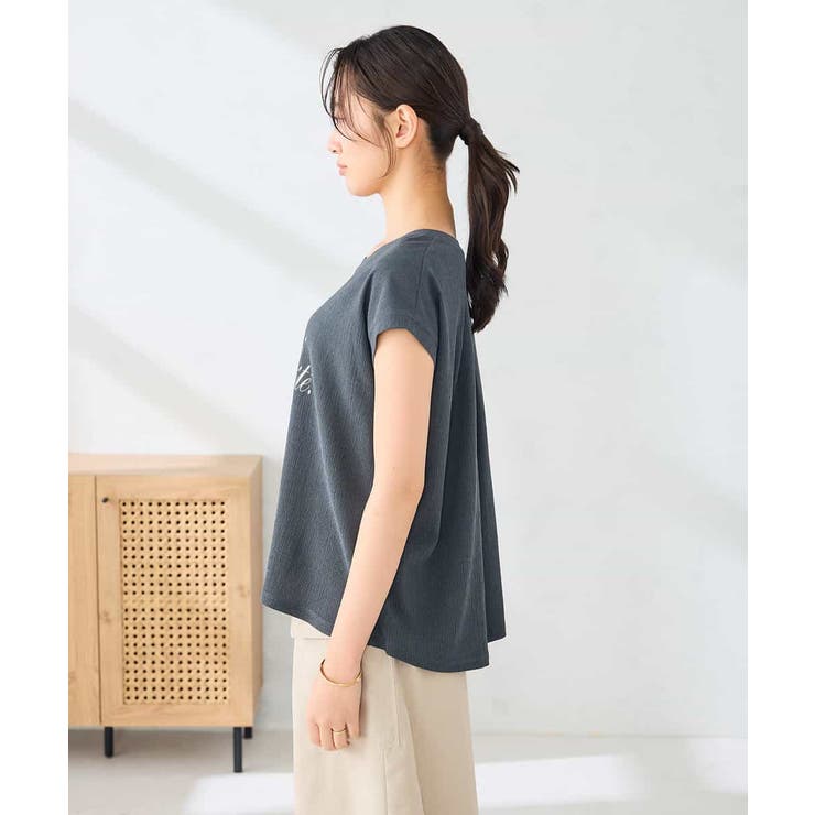 楊柳プリントTシャツ | a.v.v【WOMEN】 | 詳細画像18 