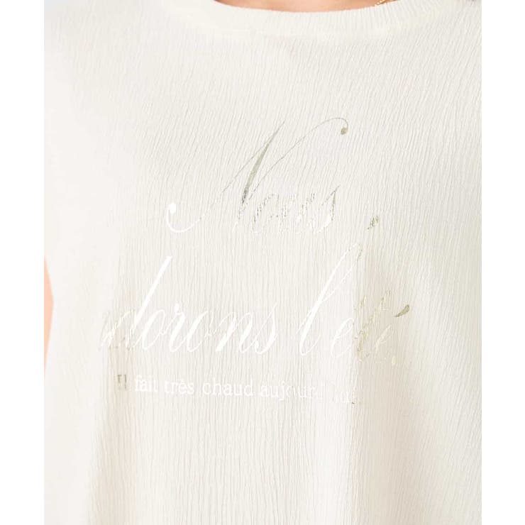 楊柳プリントTシャツ | a.v.v【WOMEN】 | 詳細画像23 