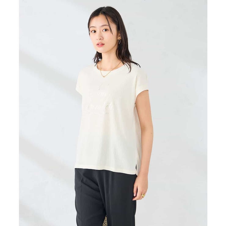 楊柳プリントTシャツ | a.v.v【WOMEN】 | 詳細画像3 