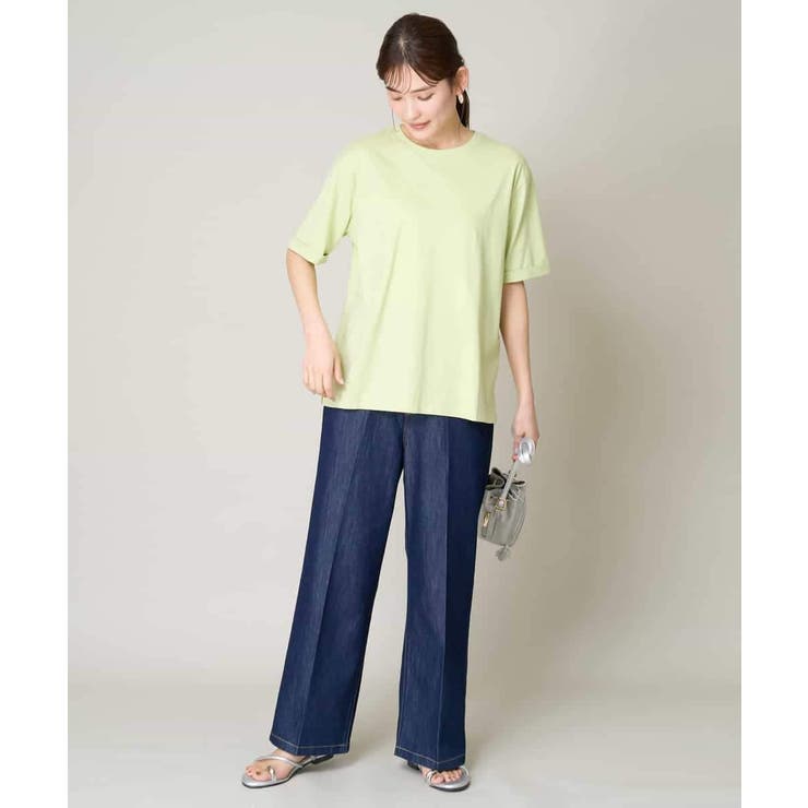 【コットン100％】大人のハーフスリーブTシャツ | a.v.v【WOMEN】 | 詳細画像18 