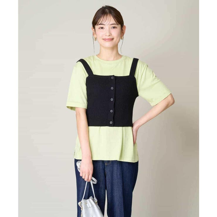 【コットン100％】大人のハーフスリーブTシャツ | a.v.v【WOMEN】 | 詳細画像19 