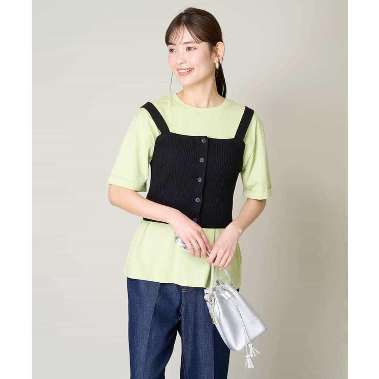 【コットン100％】大人のハーフスリーブTシャツ | a.v.v【WOMEN】 | 詳細画像20 