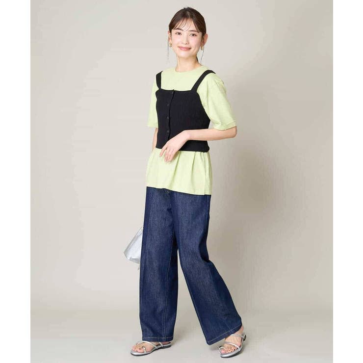 【コットン100％】大人のハーフスリーブTシャツ | a.v.v【WOMEN】 | 詳細画像22 