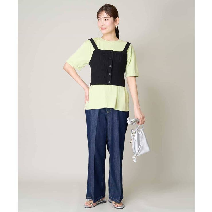 【コットン100％】大人のハーフスリーブTシャツ | a.v.v【WOMEN】 | 詳細画像23 