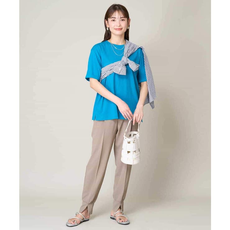 【コットン100％】大人のハーフスリーブTシャツ | a.v.v【WOMEN】 | 詳細画像27 