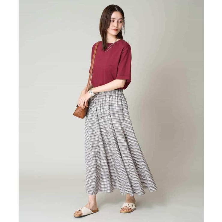 【コットン100％】大人のハーフスリーブTシャツ | a.v.v【WOMEN】 | 詳細画像34 