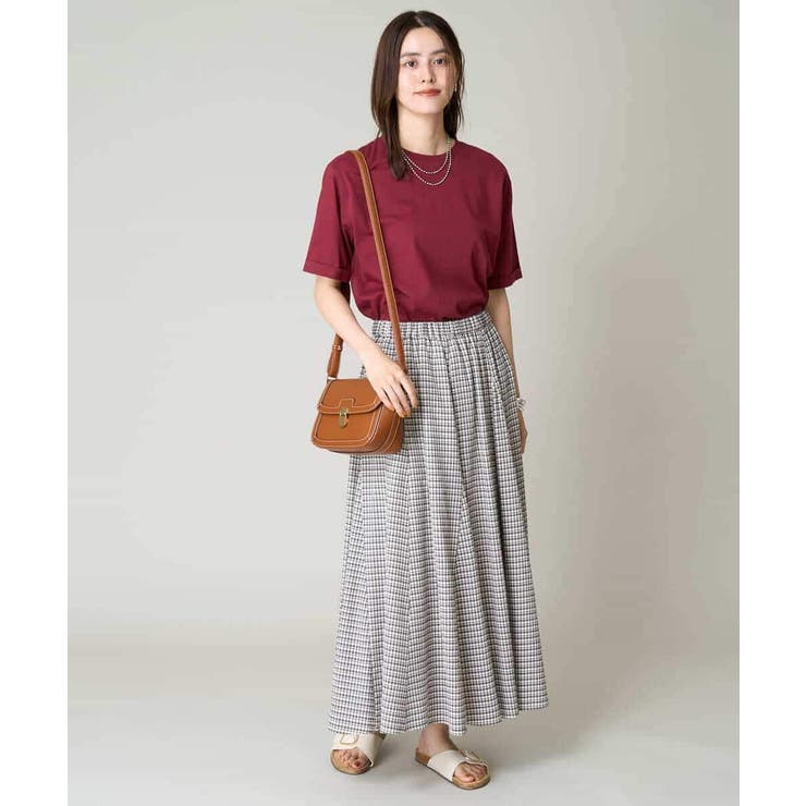 【コットン100％】大人のハーフスリーブTシャツ | a.v.v【WOMEN】 | 詳細画像35 