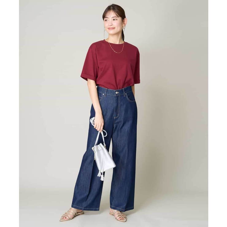 【コットン100％】大人のハーフスリーブTシャツ | a.v.v【WOMEN】 | 詳細画像38 