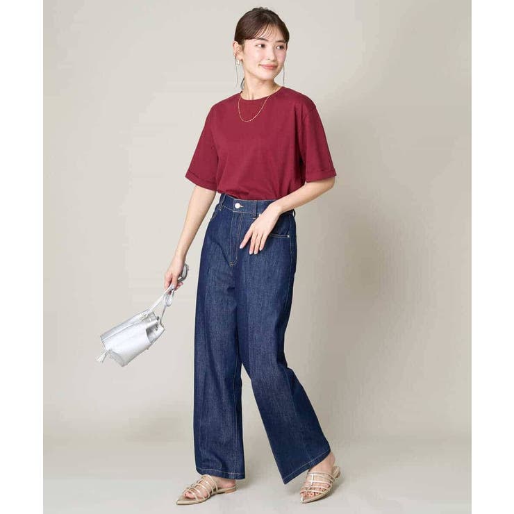 【コットン100％】大人のハーフスリーブTシャツ | a.v.v【WOMEN】 | 詳細画像39 