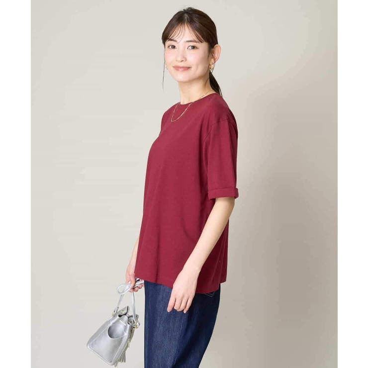 【コットン100％】大人のハーフスリーブTシャツ | a.v.v【WOMEN】 | 詳細画像42 