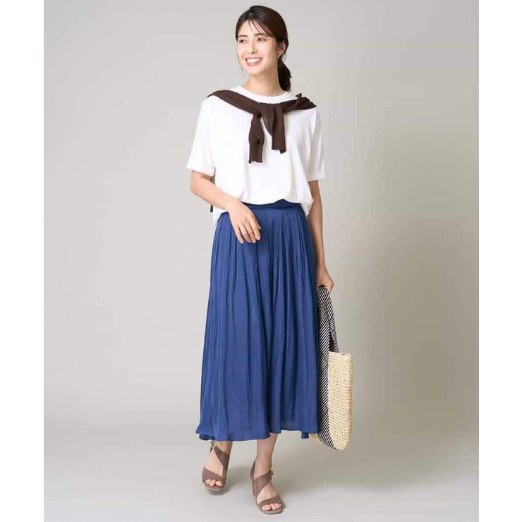 【コットン100％】大人のハーフスリーブTシャツ | a.v.v【WOMEN】 | 詳細画像61 