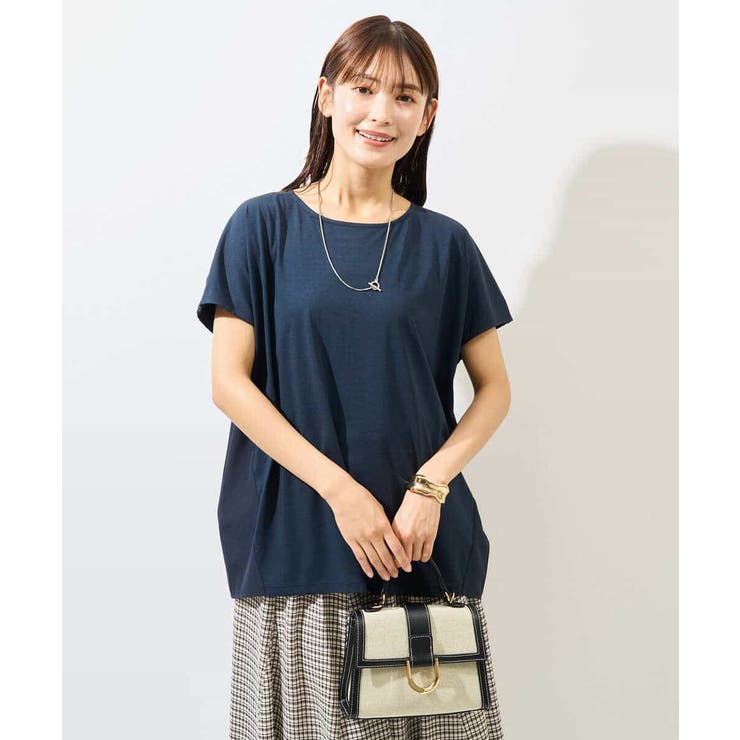 異素材ドッキングチュニックカットソー | a.v.v【WOMEN】 | 詳細画像16 