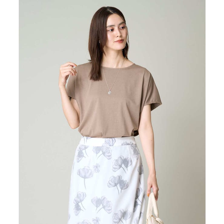 異素材ドッキングチュニックカットソー | a.v.v【WOMEN】 | 詳細画像23 