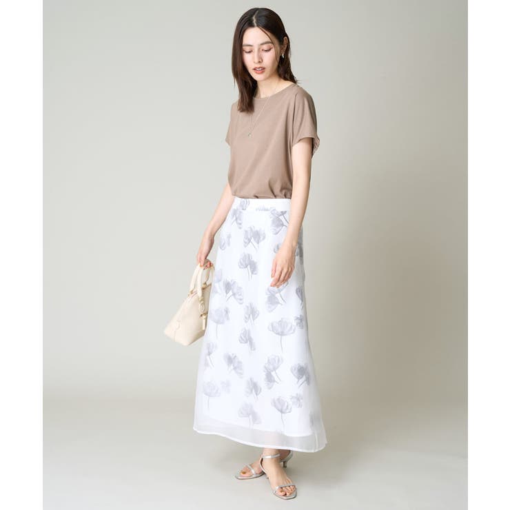 異素材ドッキングチュニックカットソー | a.v.v【WOMEN】 | 詳細画像25 