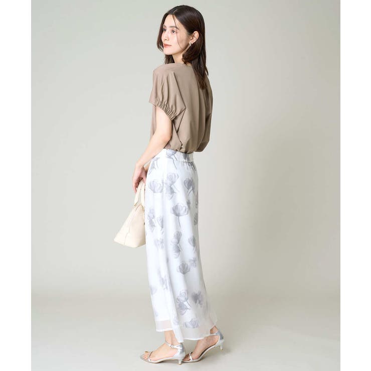 異素材ドッキングチュニックカットソー | a.v.v【WOMEN】 | 詳細画像27 