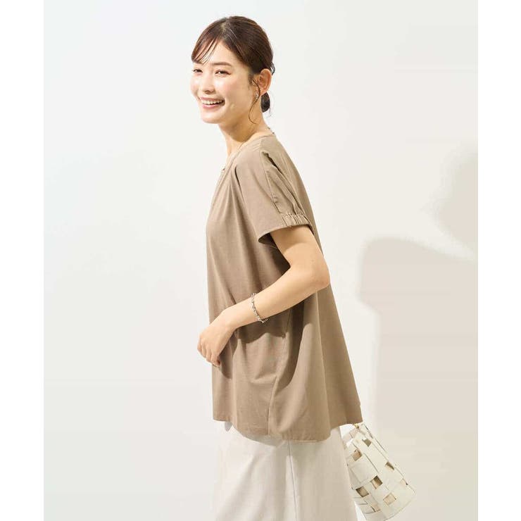 異素材ドッキングチュニックカットソー | a.v.v【WOMEN】 | 詳細画像29 