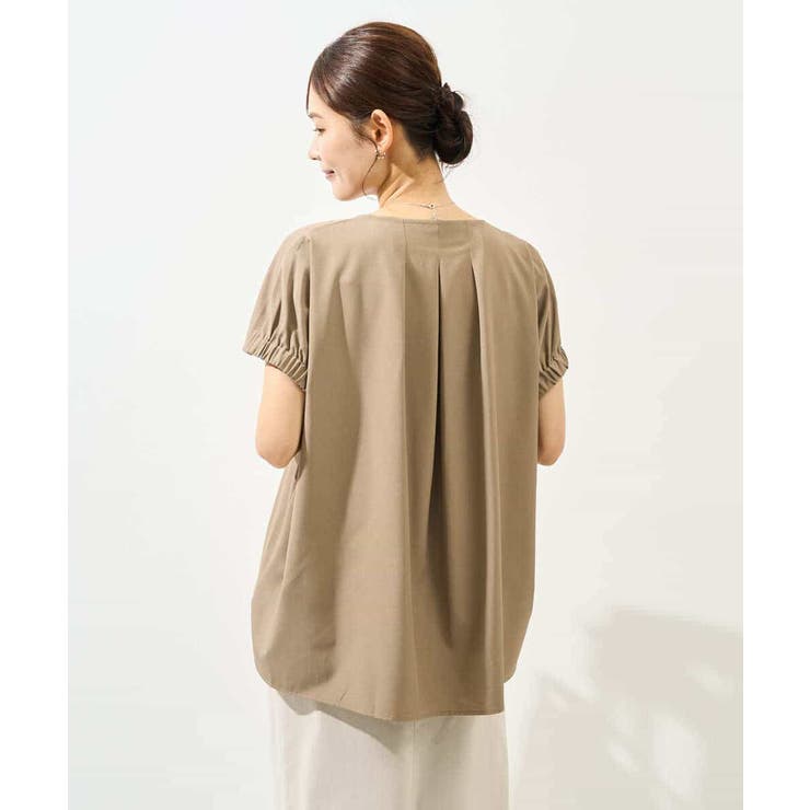 異素材ドッキングチュニックカットソー | a.v.v【WOMEN】 | 詳細画像31 