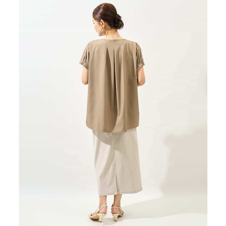 異素材ドッキングチュニックカットソー | a.v.v【WOMEN】 | 詳細画像34 