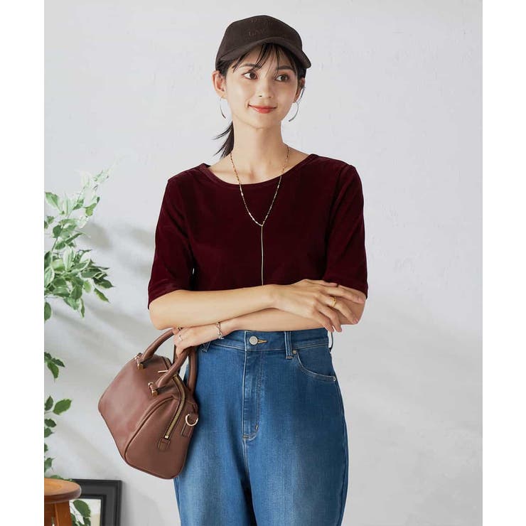 【前後2WAY】シアーベロアプルオーバー | a.v.v【WOMEN】 | 詳細画像11 