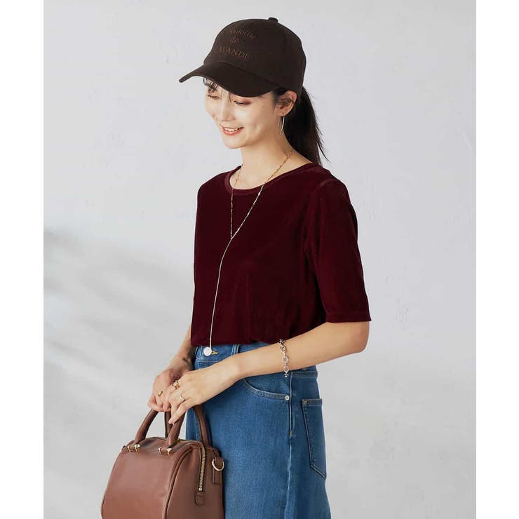 【前後2WAY】シアーベロアプルオーバー | a.v.v【WOMEN】 | 詳細画像13 