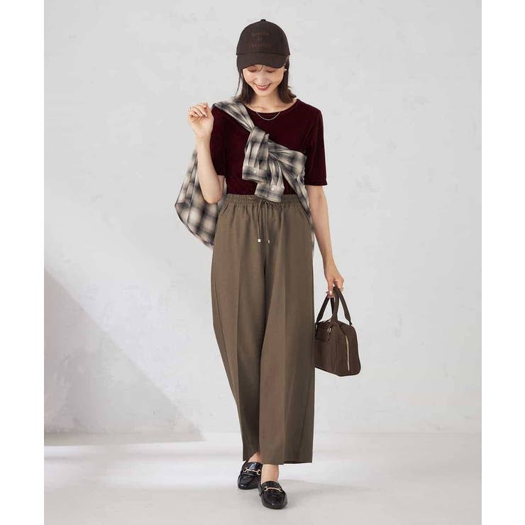 【前後2WAY】シアーベロアプルオーバー | a.v.v【WOMEN】 | 詳細画像23 