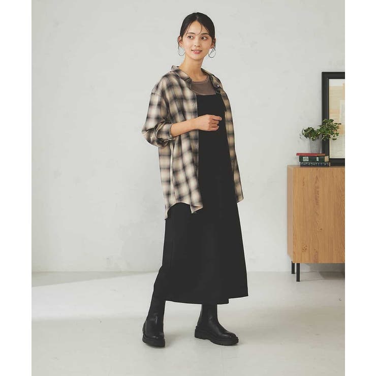 【前後2WAY】シアーベロアプルオーバー | a.v.v【WOMEN】 | 詳細画像34 