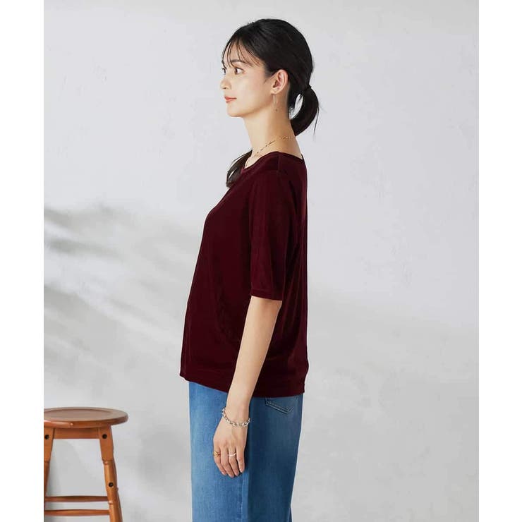 【前後2WAY】シアーベロアプルオーバー | a.v.v【WOMEN】 | 詳細画像36 