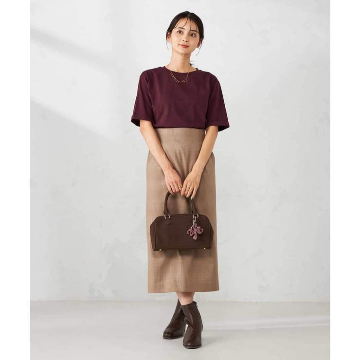 【接触冷感/UVカット/コットン100％】ロールアップハーフスリーブTシャツ | a.v.v【WOMEN】 | 詳細画像23 