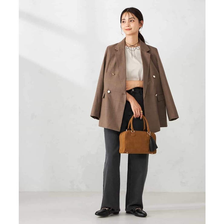 【接触冷感/UVカット/コットン100％】ロールアップハーフスリーブTシャツ | a.v.v【WOMEN】 | 詳細画像33 