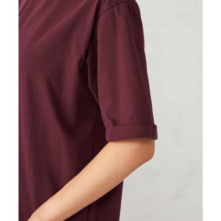 【接触冷感/UVカット/コットン100％】ロールアップハーフスリーブTシャツ | a.v.v【WOMEN】 | 詳細画像39 