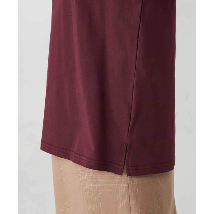 【接触冷感/UVカット/コットン100％】ロールアップハーフスリーブTシャツ | a.v.v【WOMEN】 | 詳細画像40 