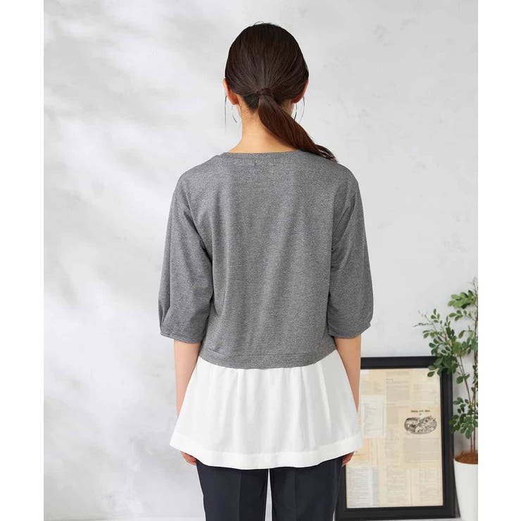 レイヤードラメライクトップス | a.v.v【WOMEN】 | 詳細画像10 