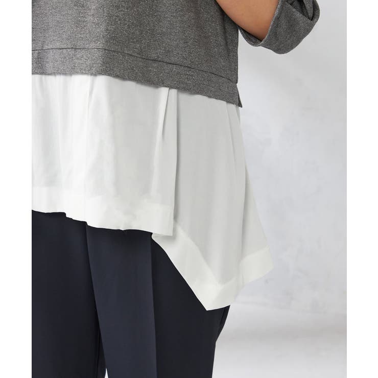 レイヤードラメライクトップス | a.v.v【WOMEN】 | 詳細画像13 