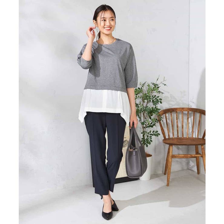 レイヤードラメライクトップス | a.v.v【WOMEN】 | 詳細画像6 