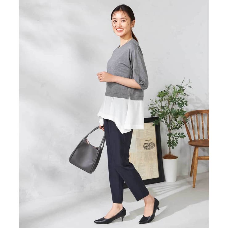 レイヤードラメライクトップス | a.v.v【WOMEN】 | 詳細画像7 