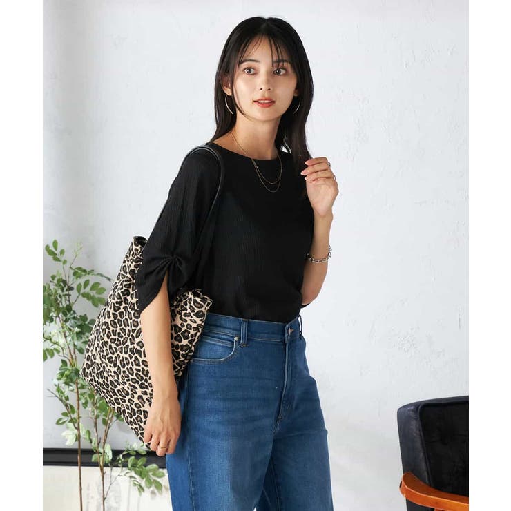 袖ギャザー楊柳カットソー | a.v.v【WOMEN】 | 詳細画像11 