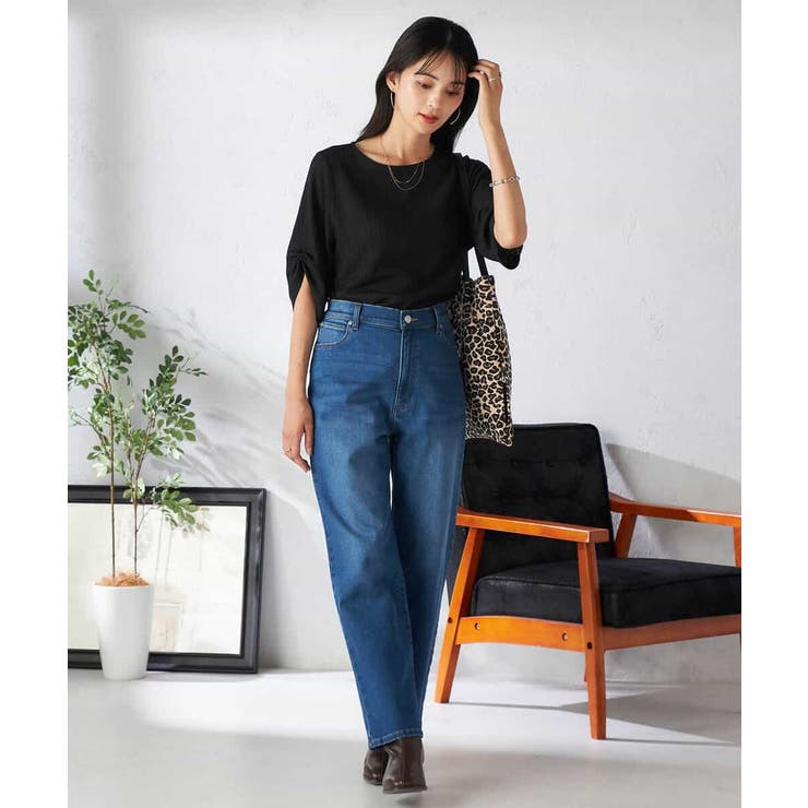 袖ギャザー楊柳カットソー | a.v.v【WOMEN】 | 詳細画像13 